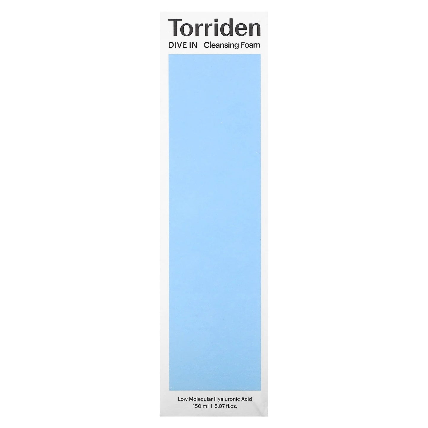 Dive In, Low Molecular Hyaluronic Acid Cleaning Foam, 5.07 Fl Oz (150 Ml)