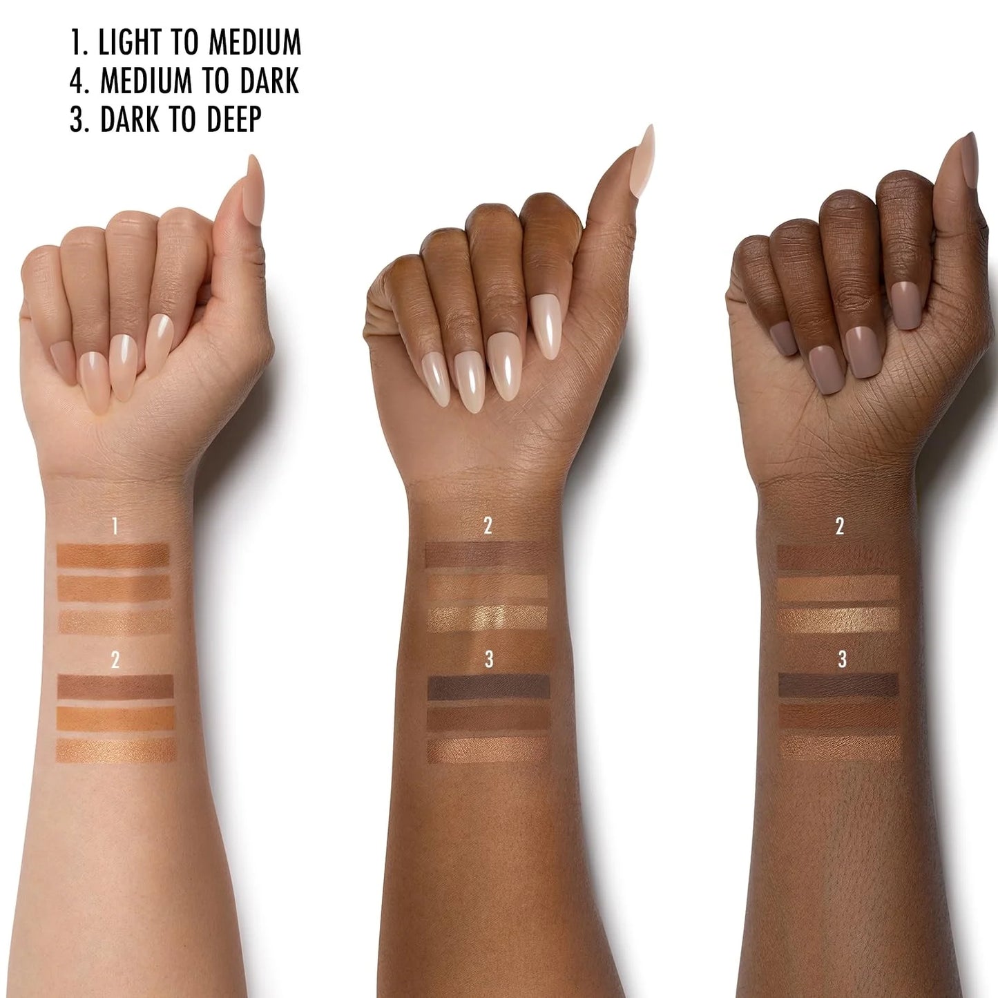 True Complexion Contour Palette Makeup - Medium to Dark
