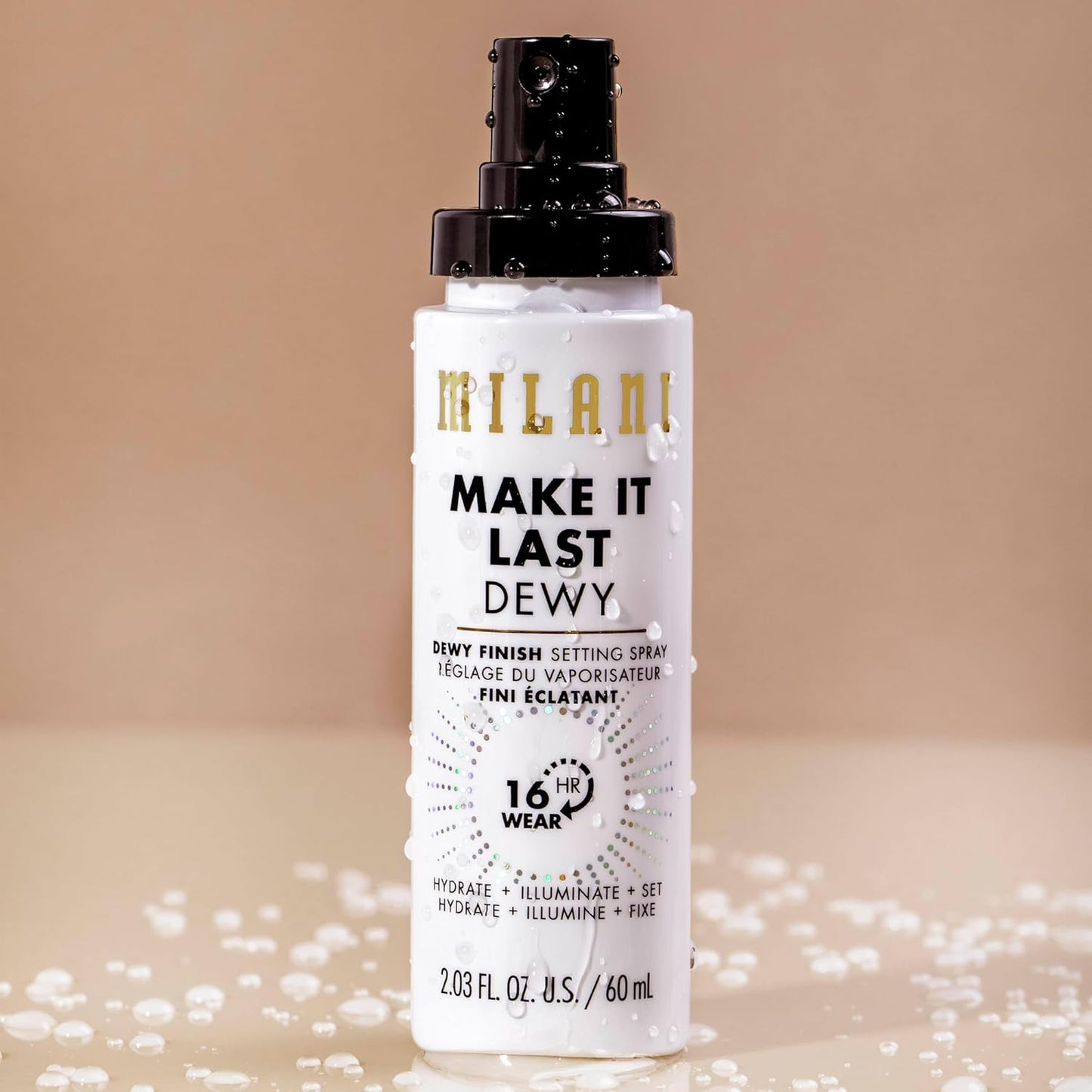 Make It Dewy Setting Spray 3 in 1- Hydrate + Illuminate + Set (2.03 Fl. Oz.) Makeup Finishing Spray - Makeup Primer & Hydrating Setting Spray