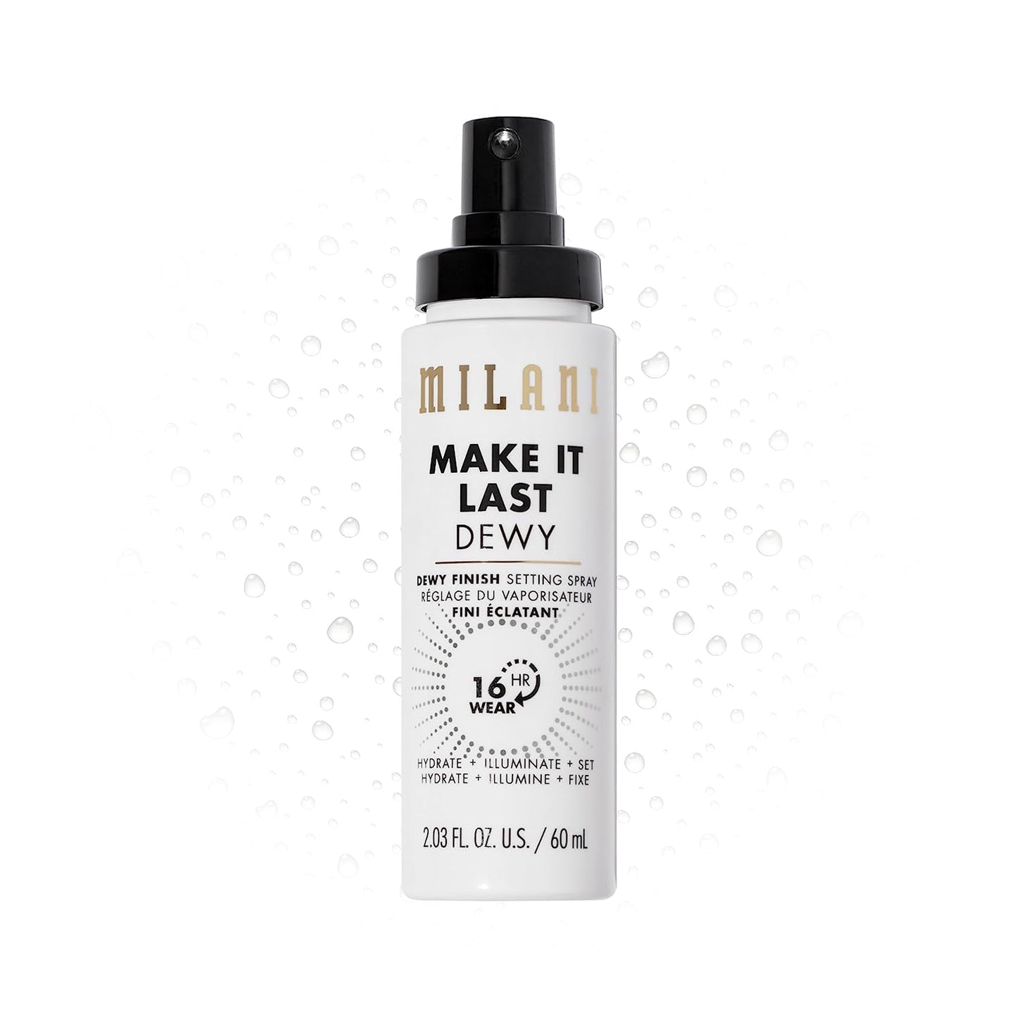 Make It Dewy Setting Spray 3 in 1- Hydrate + Illuminate + Set (2.03 Fl. Oz.) Makeup Finishing Spray - Makeup Primer & Hydrating Setting Spray