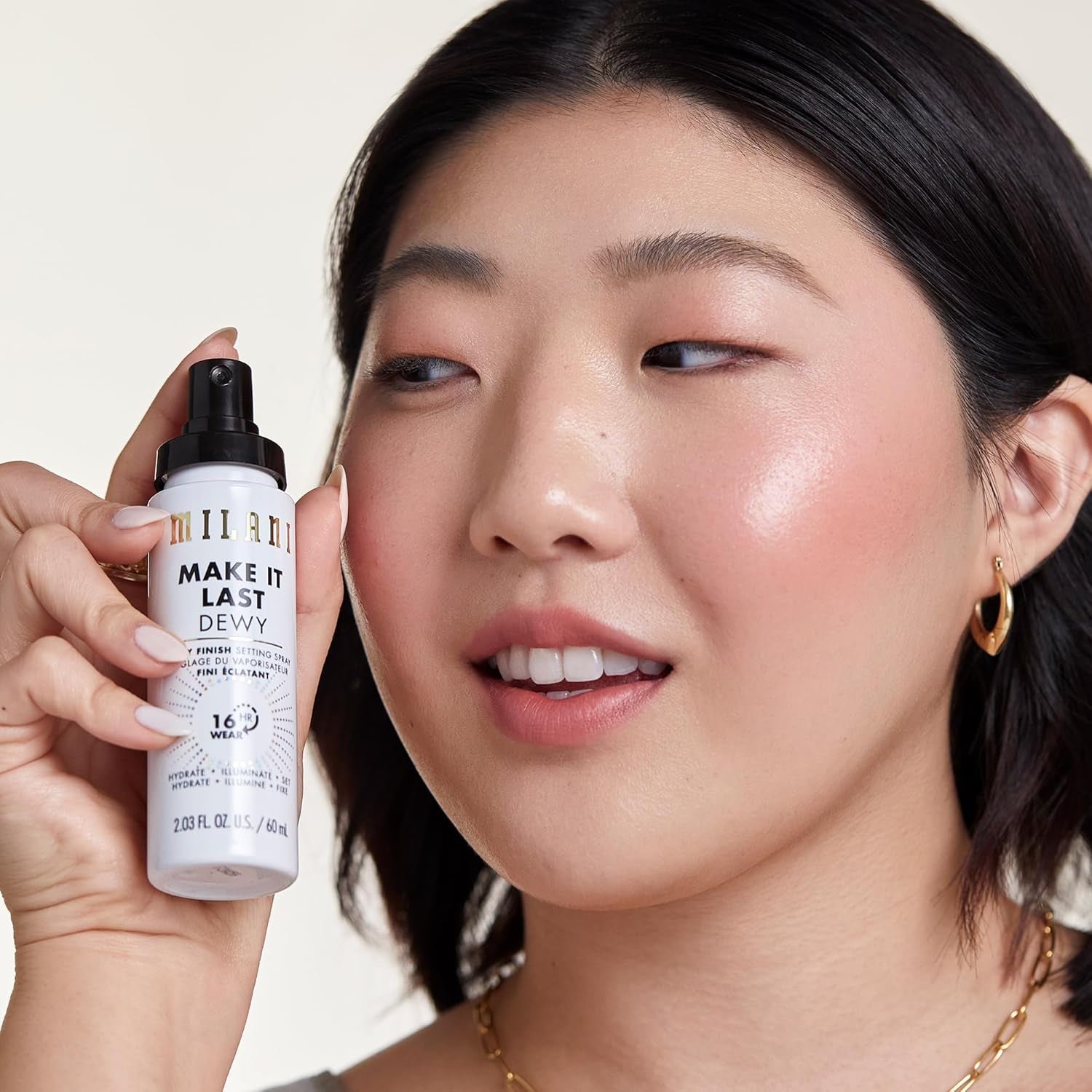 Make It Dewy Setting Spray 3 in 1- Hydrate + Illuminate + Set (2.03 Fl. Oz.) Makeup Finishing Spray - Makeup Primer & Hydrating Setting Spray