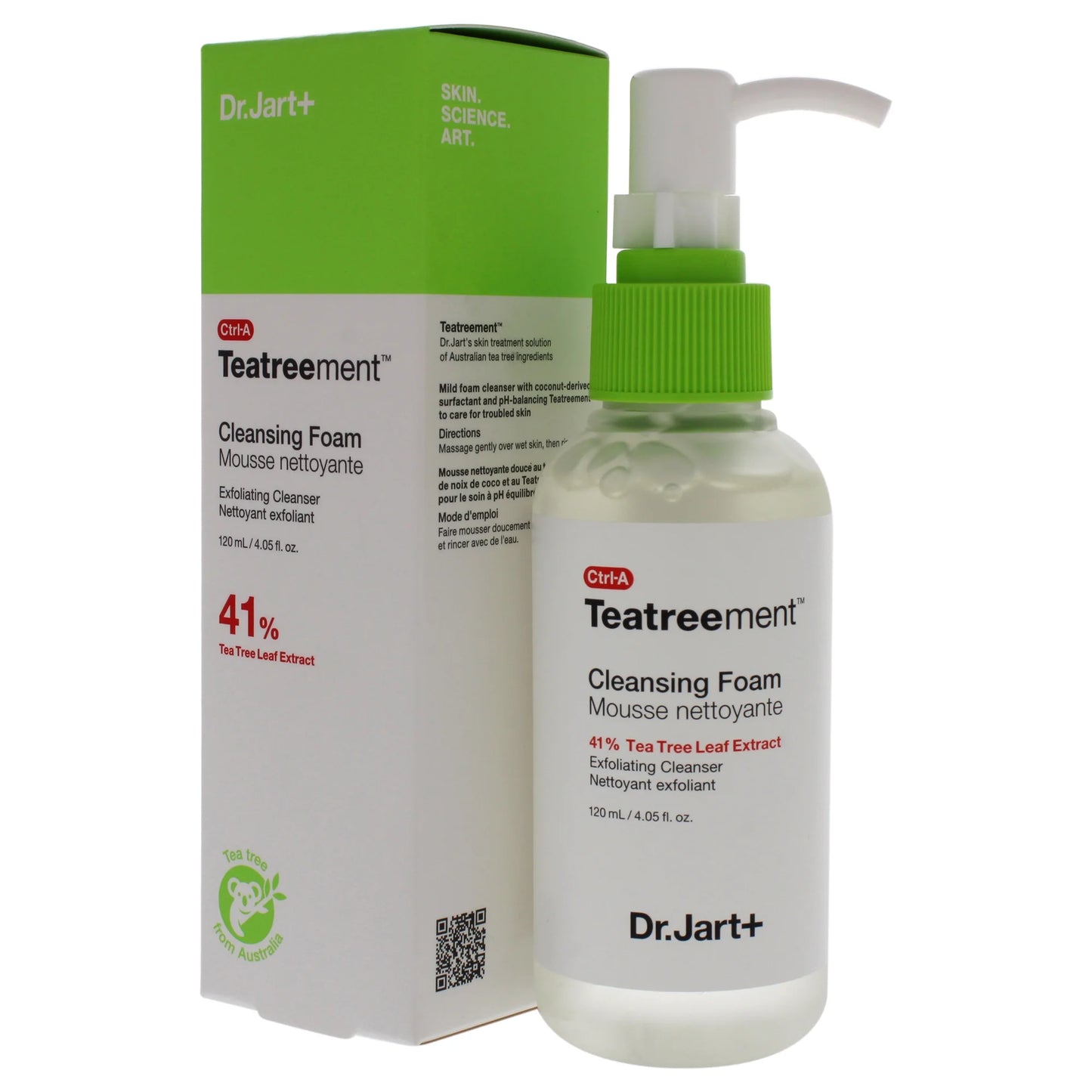 Ctrl-A Teatreement Cleansing Foam , 4.05 Oz Cleanser