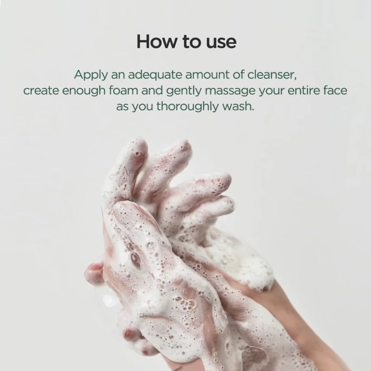 Korea Heartleaf Quercetinol Pore Deep Cleansing Foam Facial Cleanser Oil Control Face Wash for Sensitive Acne Prone Skin 150Ml