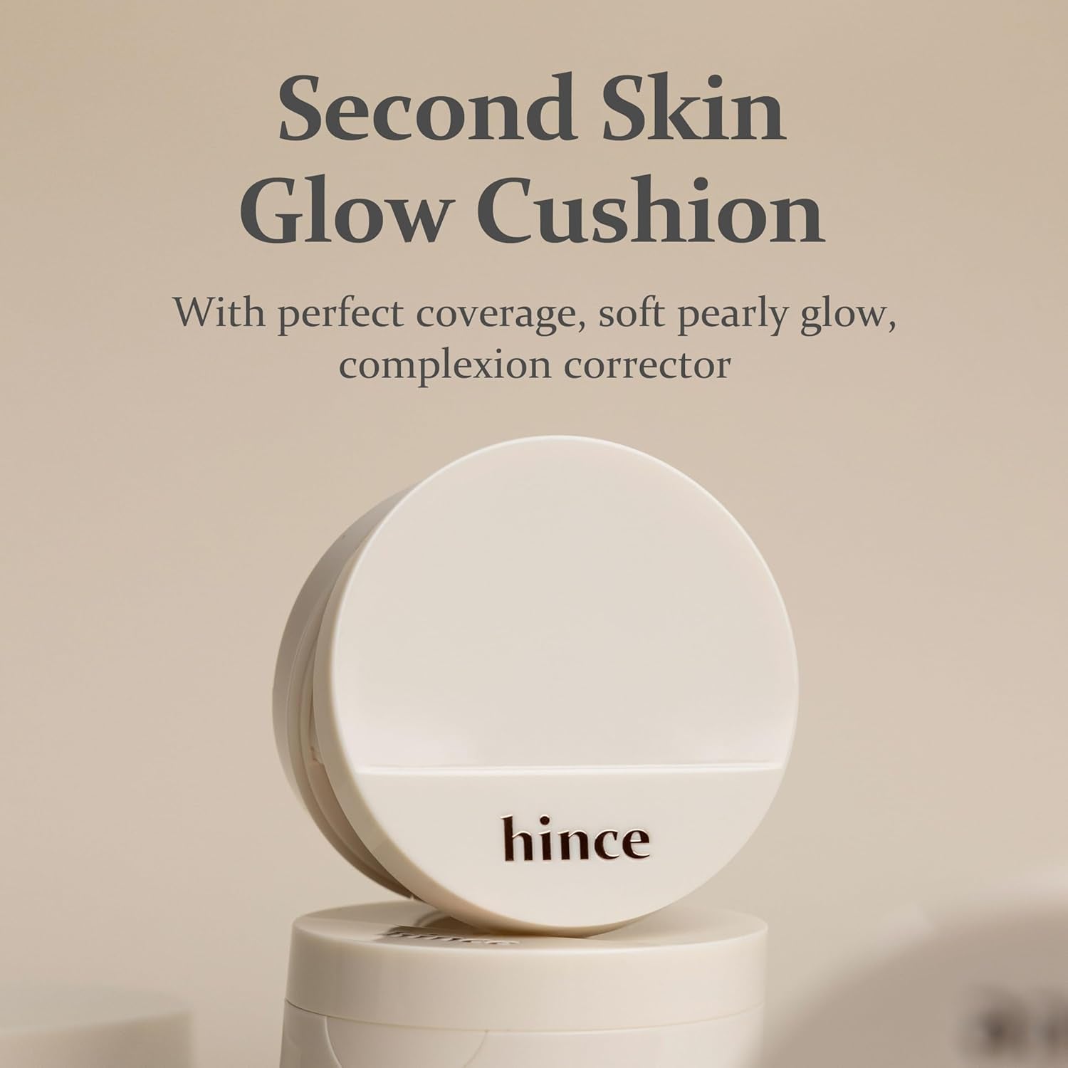 Second Skin Glow Cushion-12G | Skin Foundation Dewy, Glow, Long-Lasting, Classy, Clean Beauty, Lightweight, Natural Look,Refreshing, Moisturizing, Slim Fitting Texture (ROSY, 15)