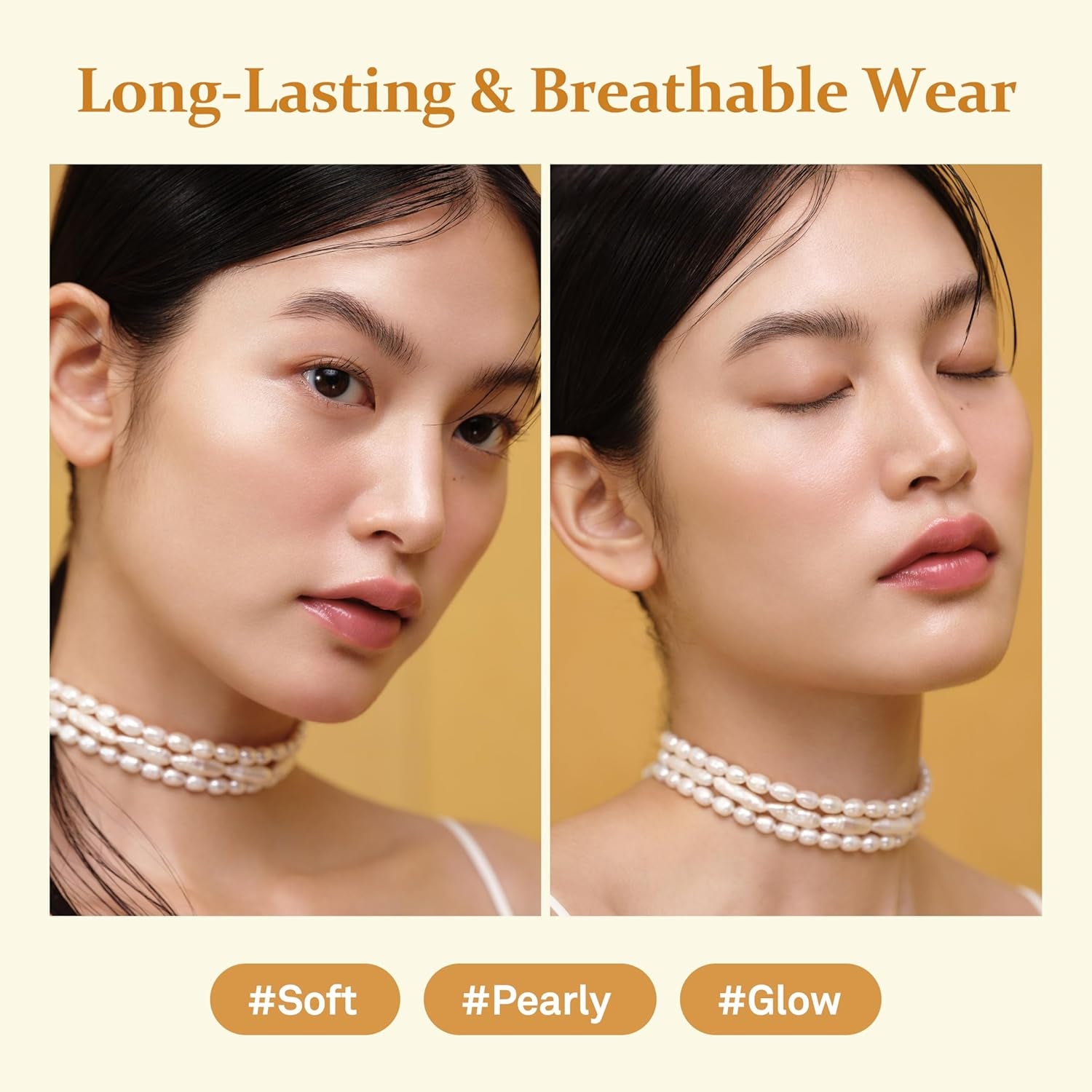 Second Skin Glow Cushion-12G | Skin Foundation Dewy, Glow, Long-Lasting, Classy, Clean Beauty, Lightweight, Natural Look,Refreshing, Moisturizing, Slim Fitting Texture (ROSY, 15)